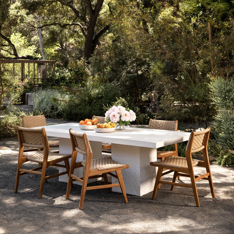 Dining table and chairs