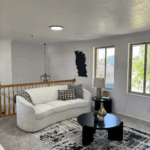 home stage living room couch