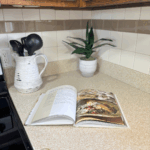 home stage kitchen counter
